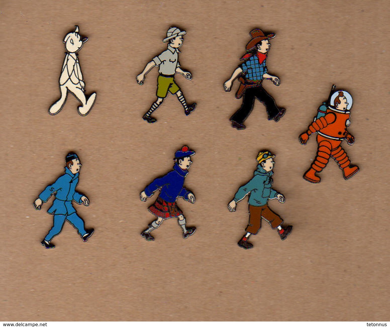 PIN'S TINTIN SUR LA LUNE SUNDANCER 007 - BD