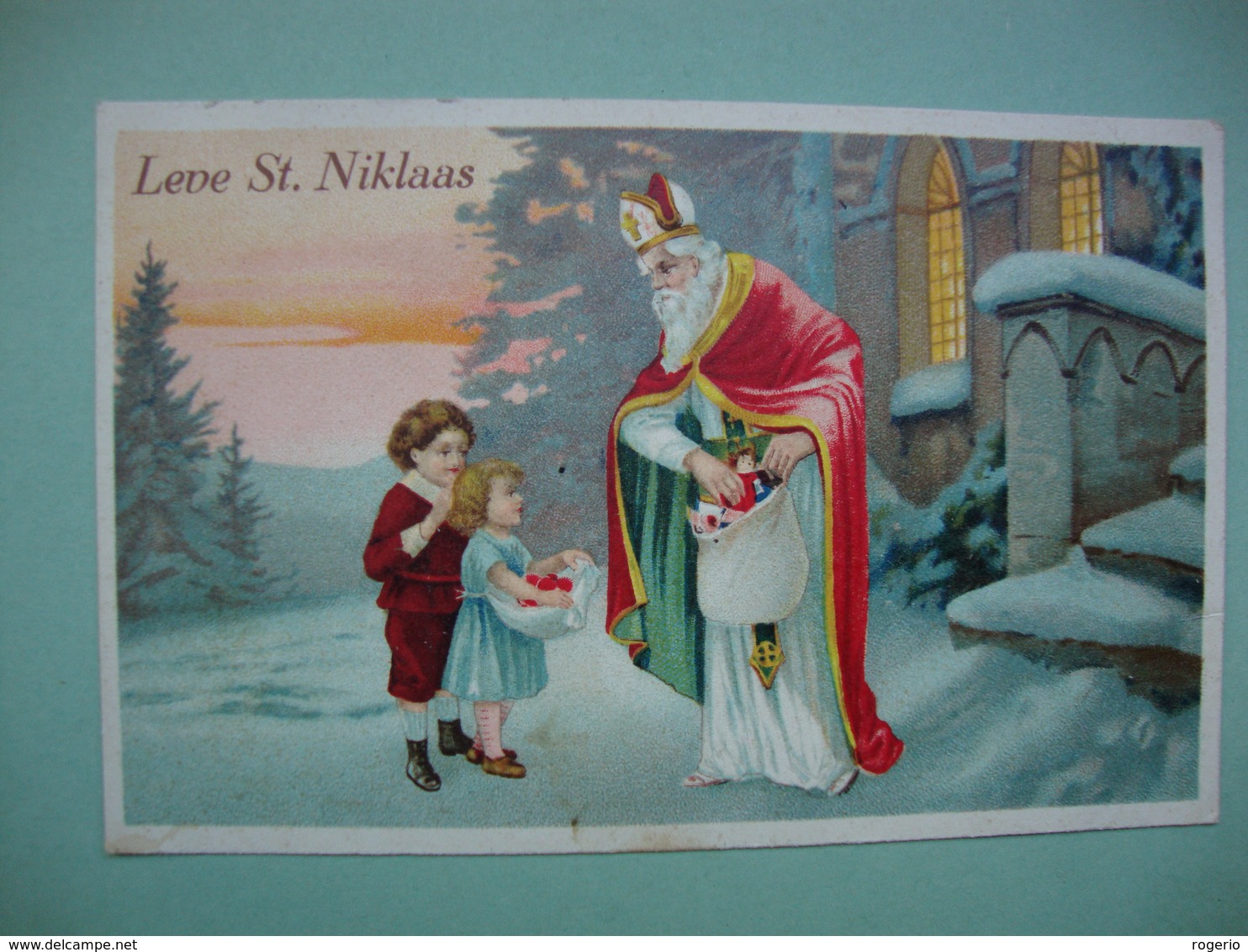 Sinterklaas - Leve St. Niklaas - Saint Nicolas - Saint-Nicolas