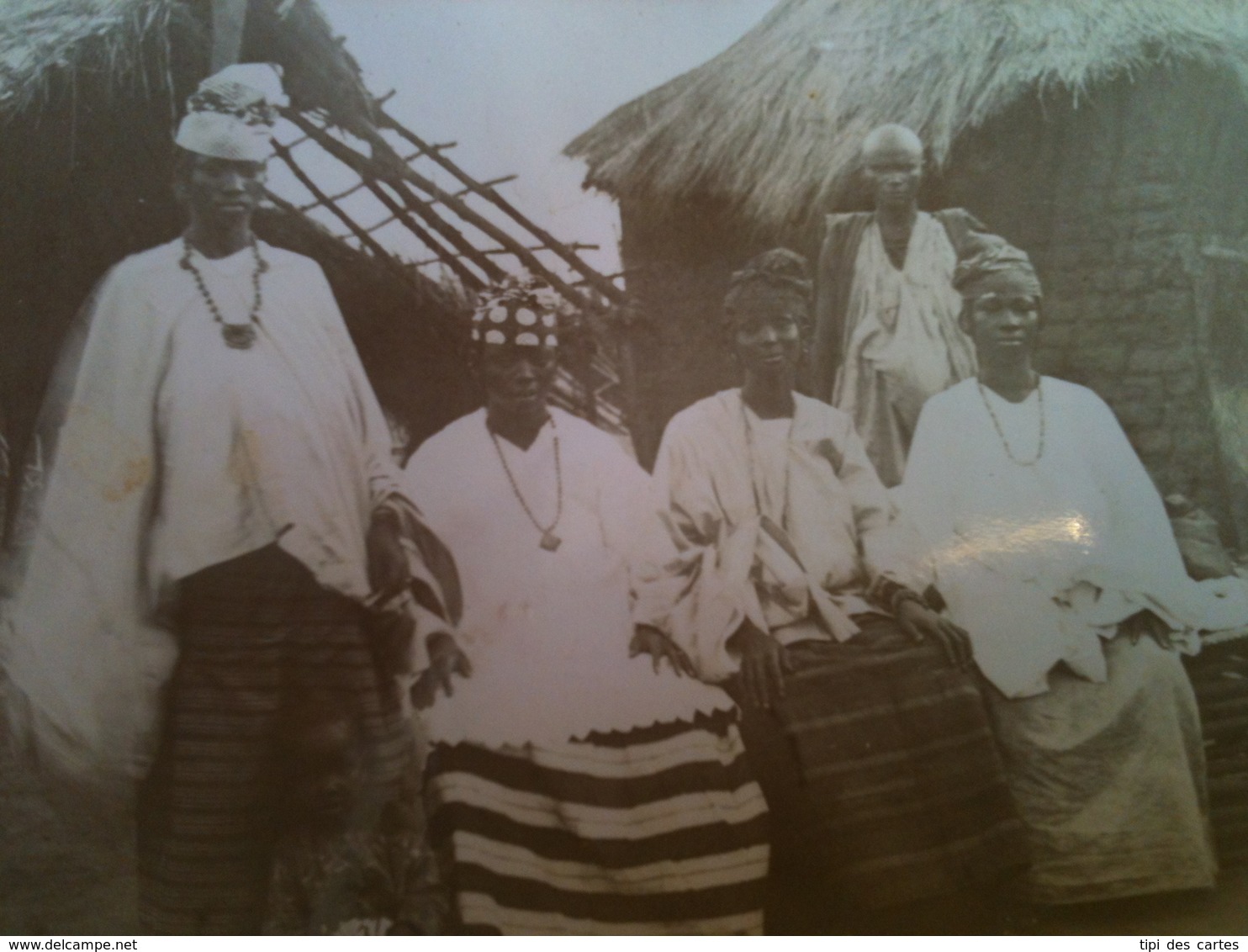 Photo - Mali Soudan Français - Kayes - Les Femmes D'Alassanne Diop Chef De Village à Kayes Bourgeois Commerçant Ca1898 - Antiche (ante 1900)