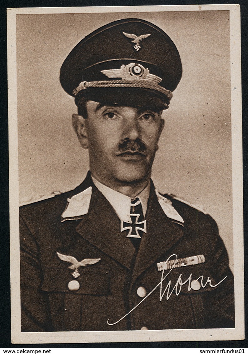 AK/CP Luftwaffe Ritterkreuzträger  Generaloberst Löhr   Ungel/uncirc.1933-45  Erhaltung/Cond. 2  Nr. 00843 - War 1939-45