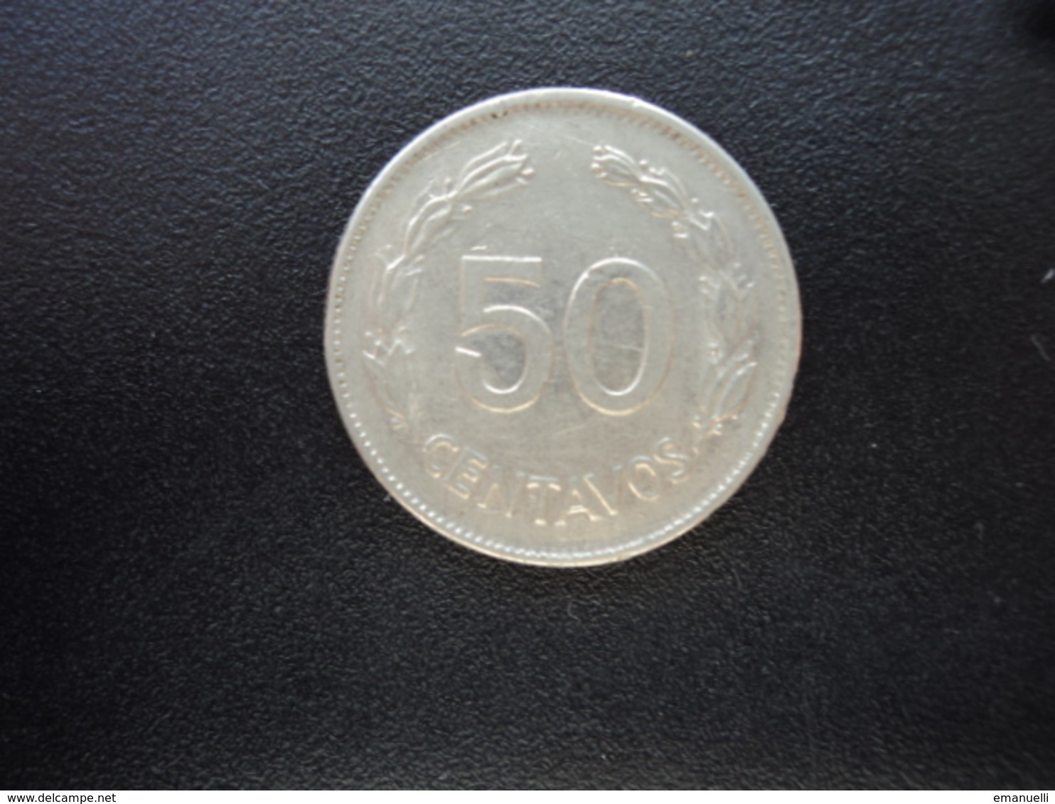 ÉQUATEUR : 50 CENTAVOS   1977   KM 81    TTB+ - Equateur