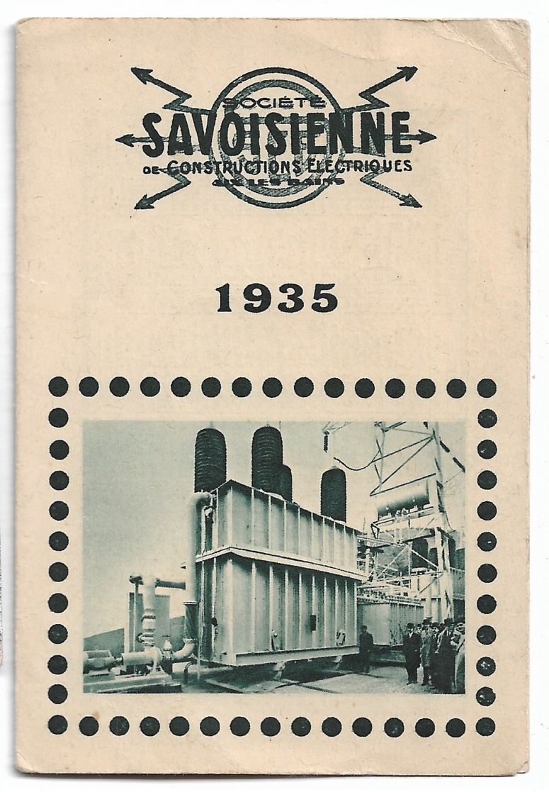 SAVOISIENNE  ANNECY   1935 - Petit Format : 1921-40