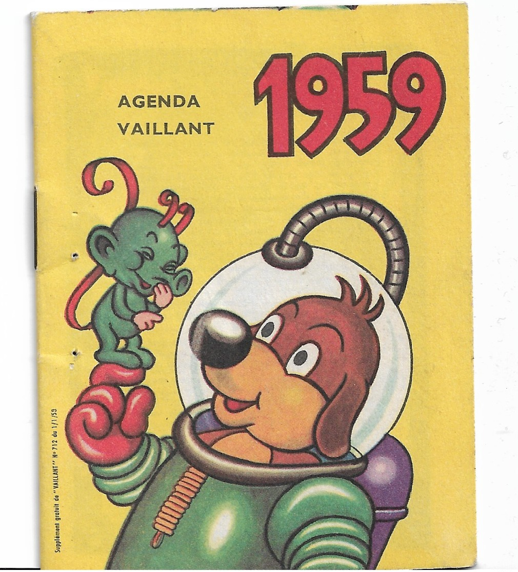 Agenda Vaillant 1959 - Petit Format : 1941-60