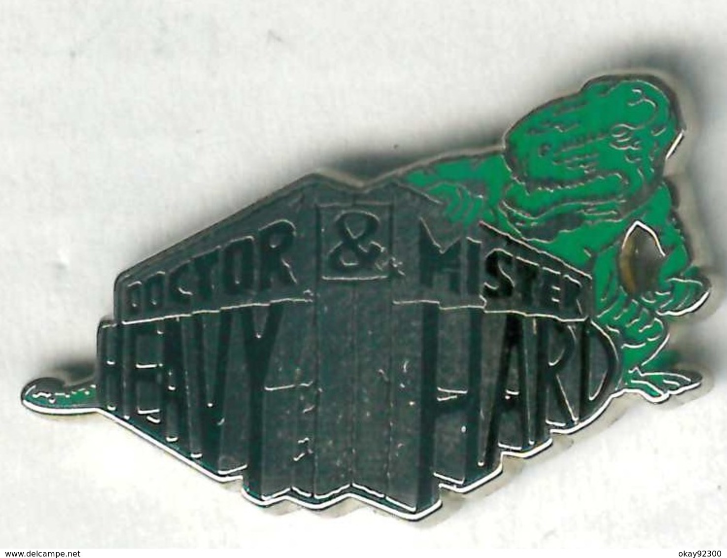 Pin's Arthus Bertrand - Musique Métal Hard Rock Docteur Heavy Et Mister Hard - Musique