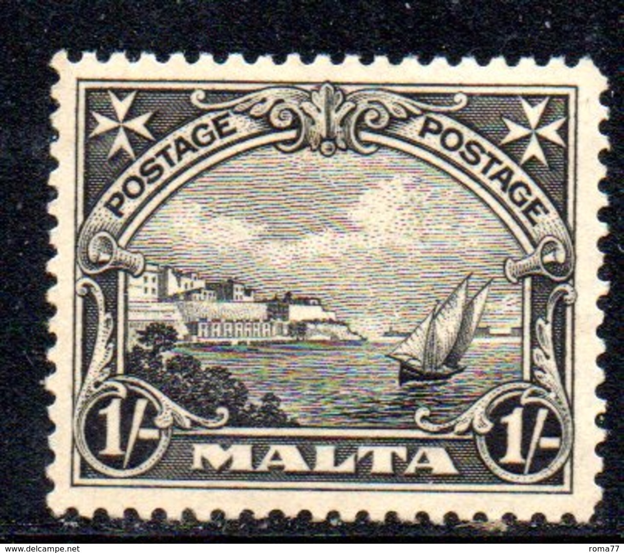 APR820 - MALTA 1926 ,  Unificato N. 127  *** Integro Gomma Scura (2380A) . - Malta