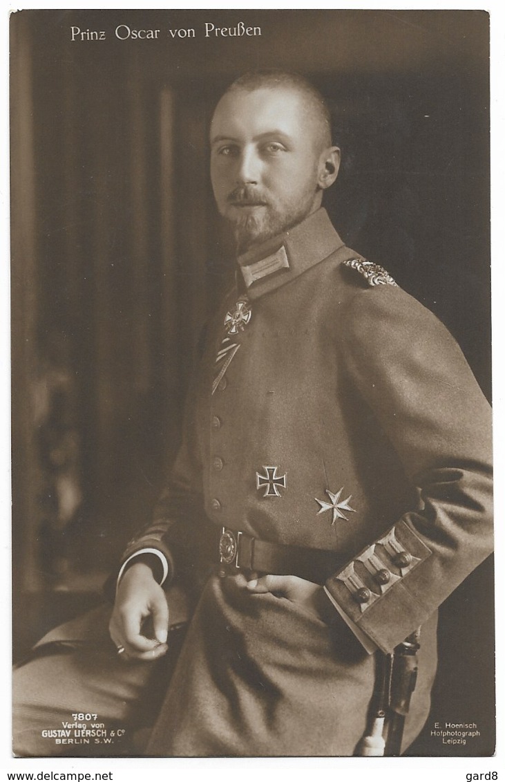 Prinz Oscar Von Prussen  - WWI - Characters