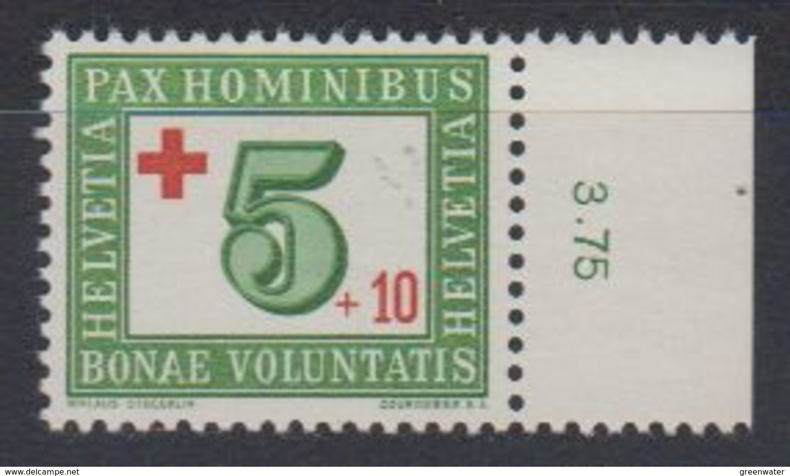 Switzerland 1945 Red Cross 1v (+margin) ** Mnh (43194A) - Ongebruikt