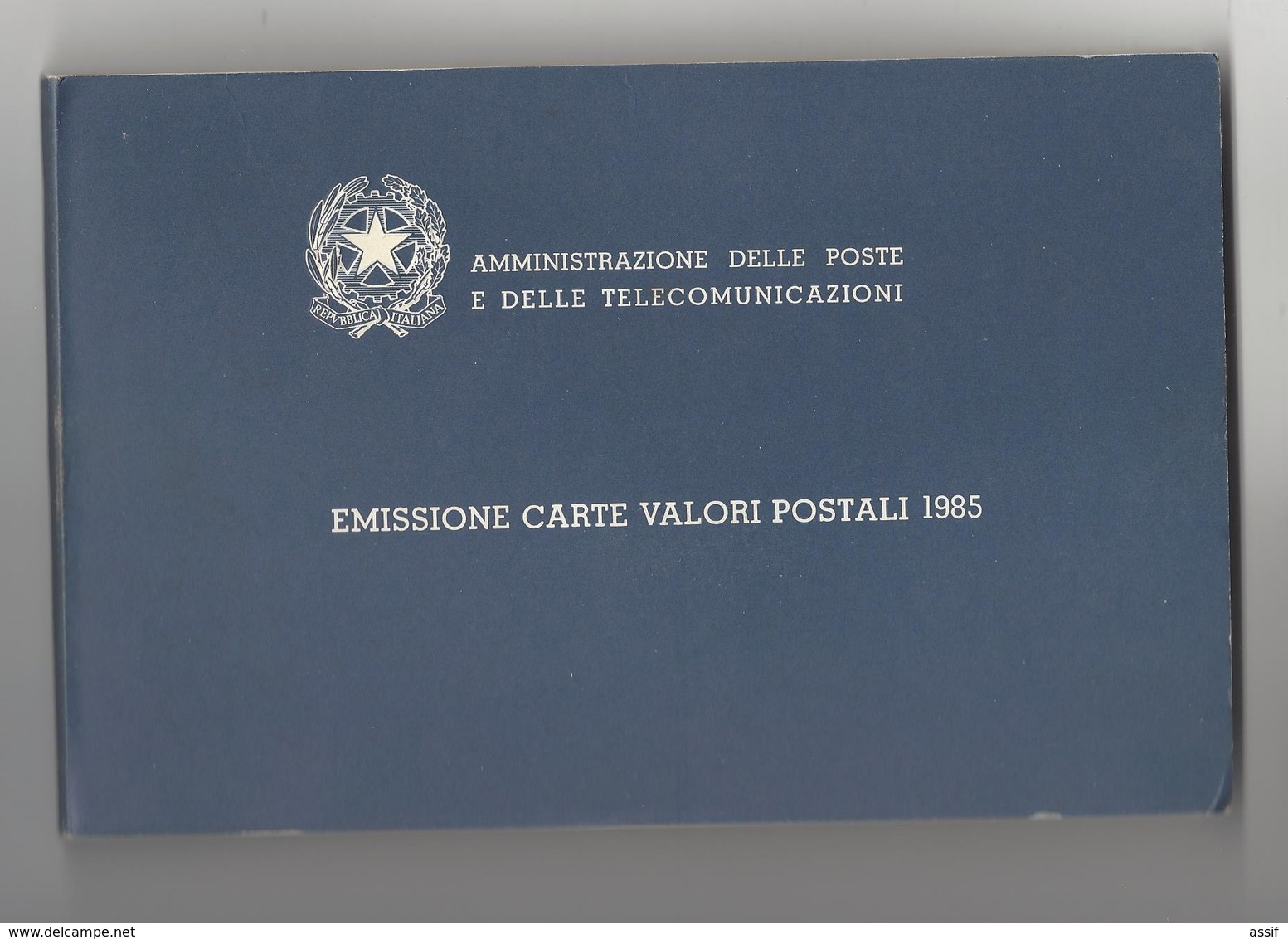 Poste Italiana Emissione Carte Valori Postali 1985 - 1981-90: Mint/hinged