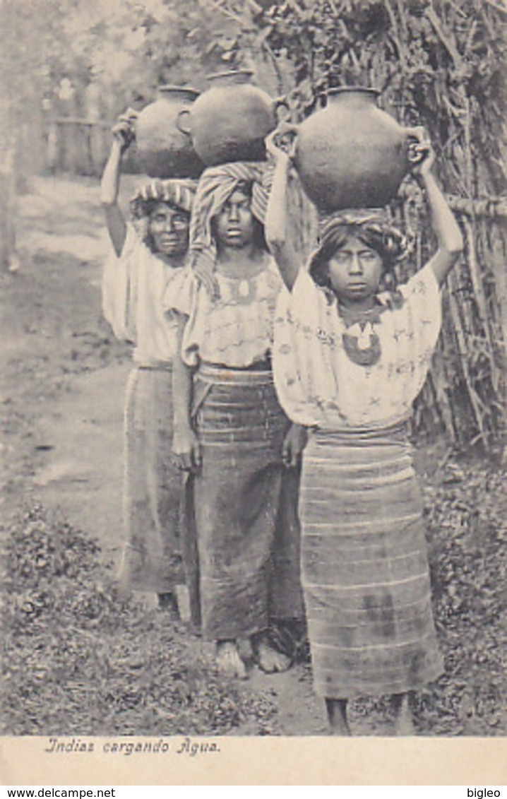 Guatemala - Indias Cargando Agua           (A-86-160907) - Guatemala