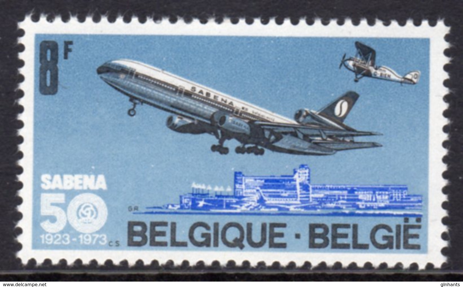 BELGIUM - 1973 SABINA ANNIVERSARY STAMP FINE MNH ** SG 2311 - Unused Stamps