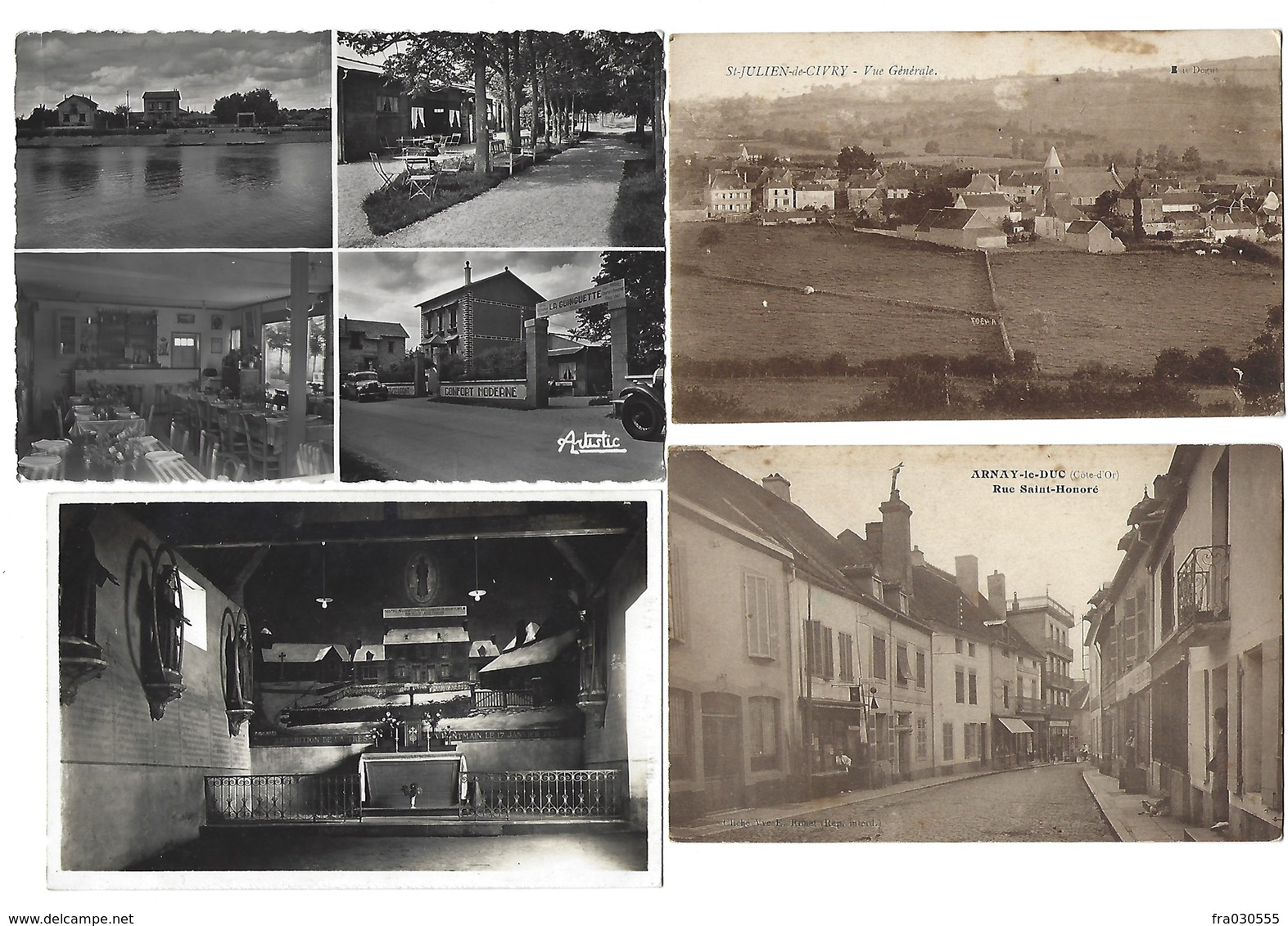 FRANCE - Lot De 17 CPA Et CPSM - VILLAGES UNIQUEMENT - 5 - 99 Postcards