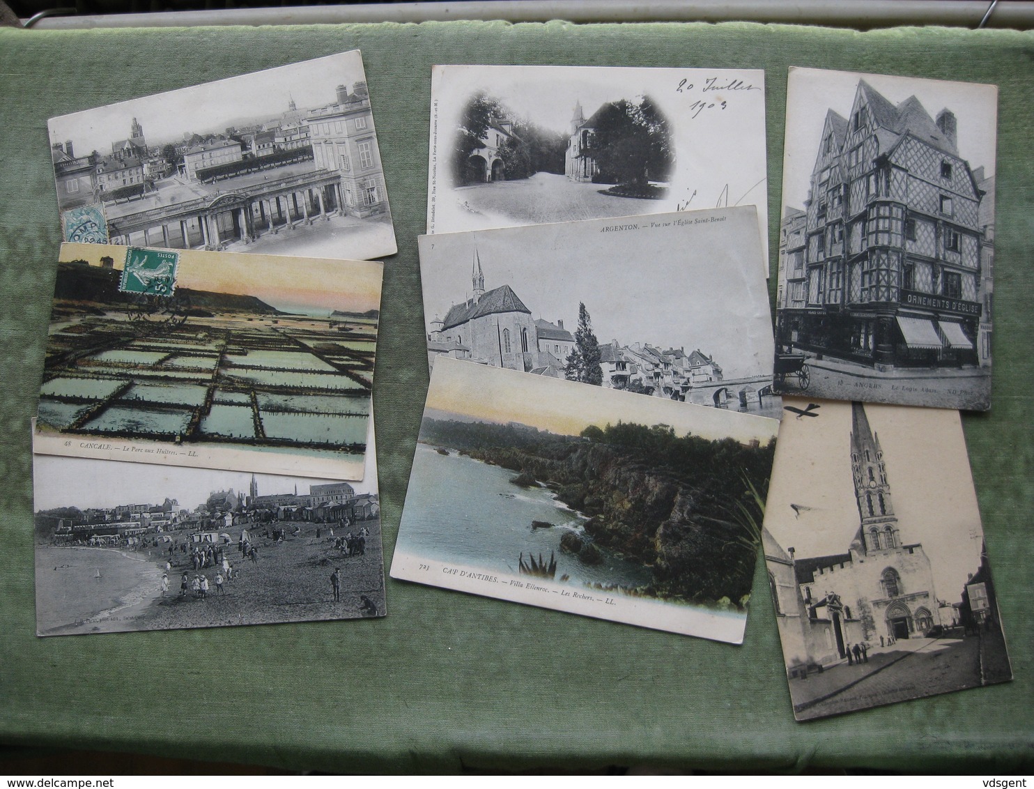 GRAND LOT DE 1350 CPA / CPSM MAJORITÉ FRANCE ( Voir Scans & Déscription ) - 500 Postcards Min.