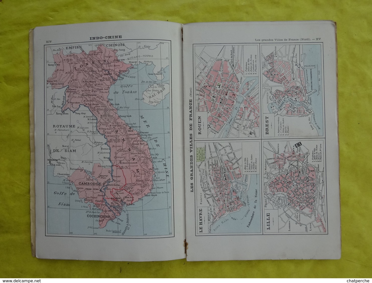 ATLAS UNIVERSEL BIBLIOTHÈQUE ILLUSTRÉE ...AUTOUR DU MONDE EDIT. 1898 PLON TURQUIE GERCE EMPIRE OTTOMAN