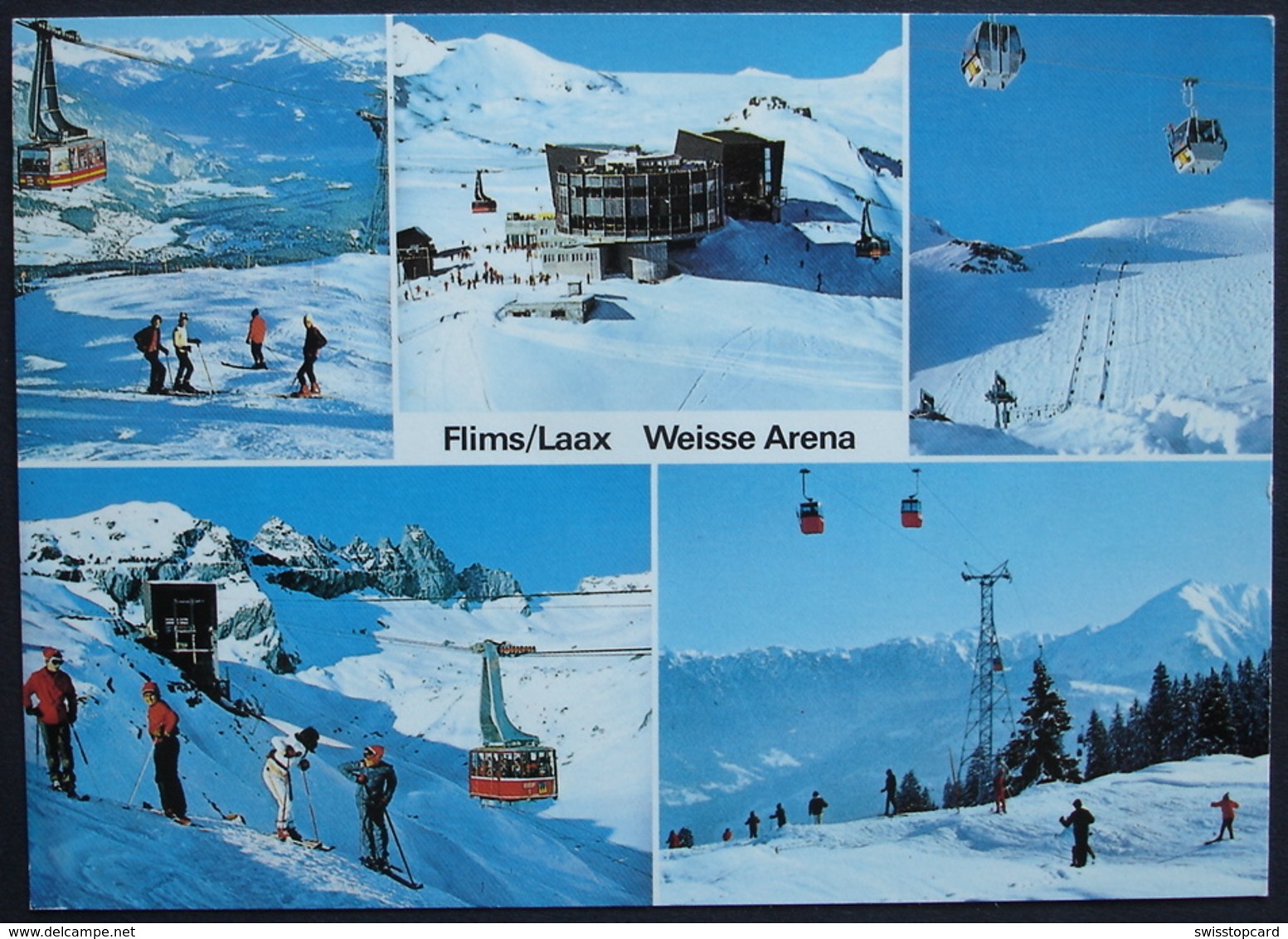 FLIMS LAAX Godelbahn Luftseilbahn Ski - Laax