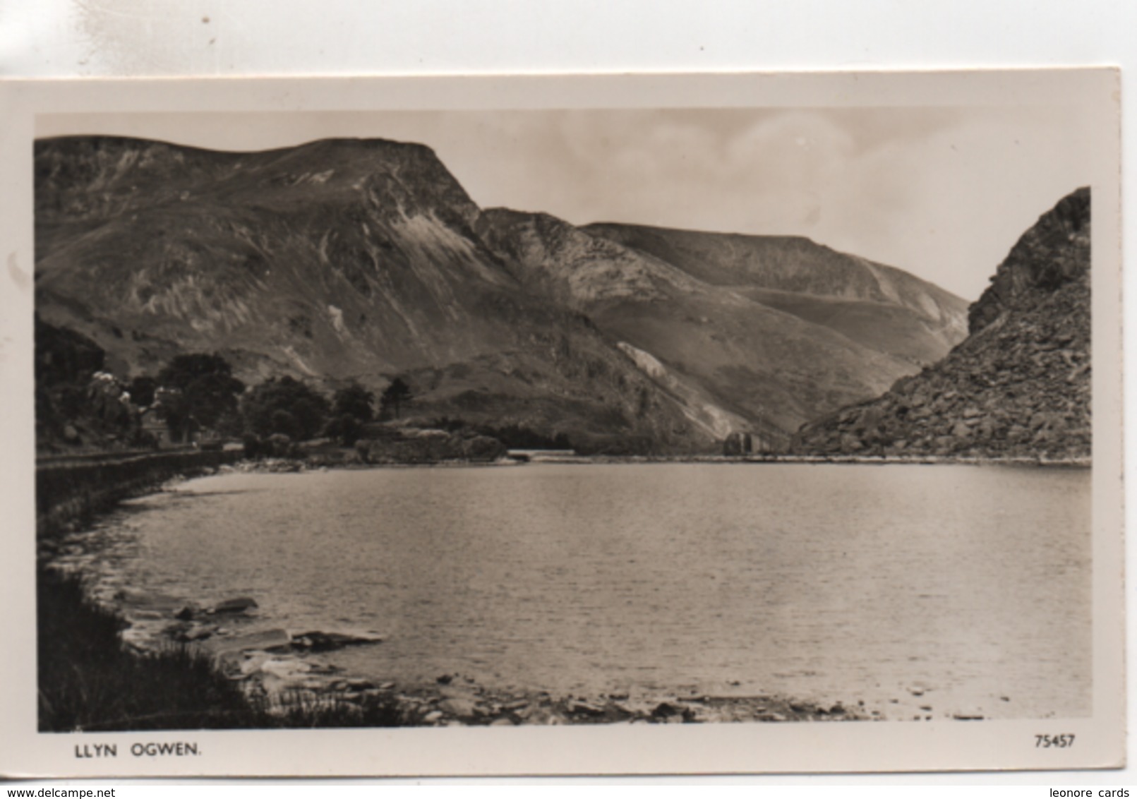 CPA.Royaume-Uni.Llyn Ogwen - Autres & Non Classés