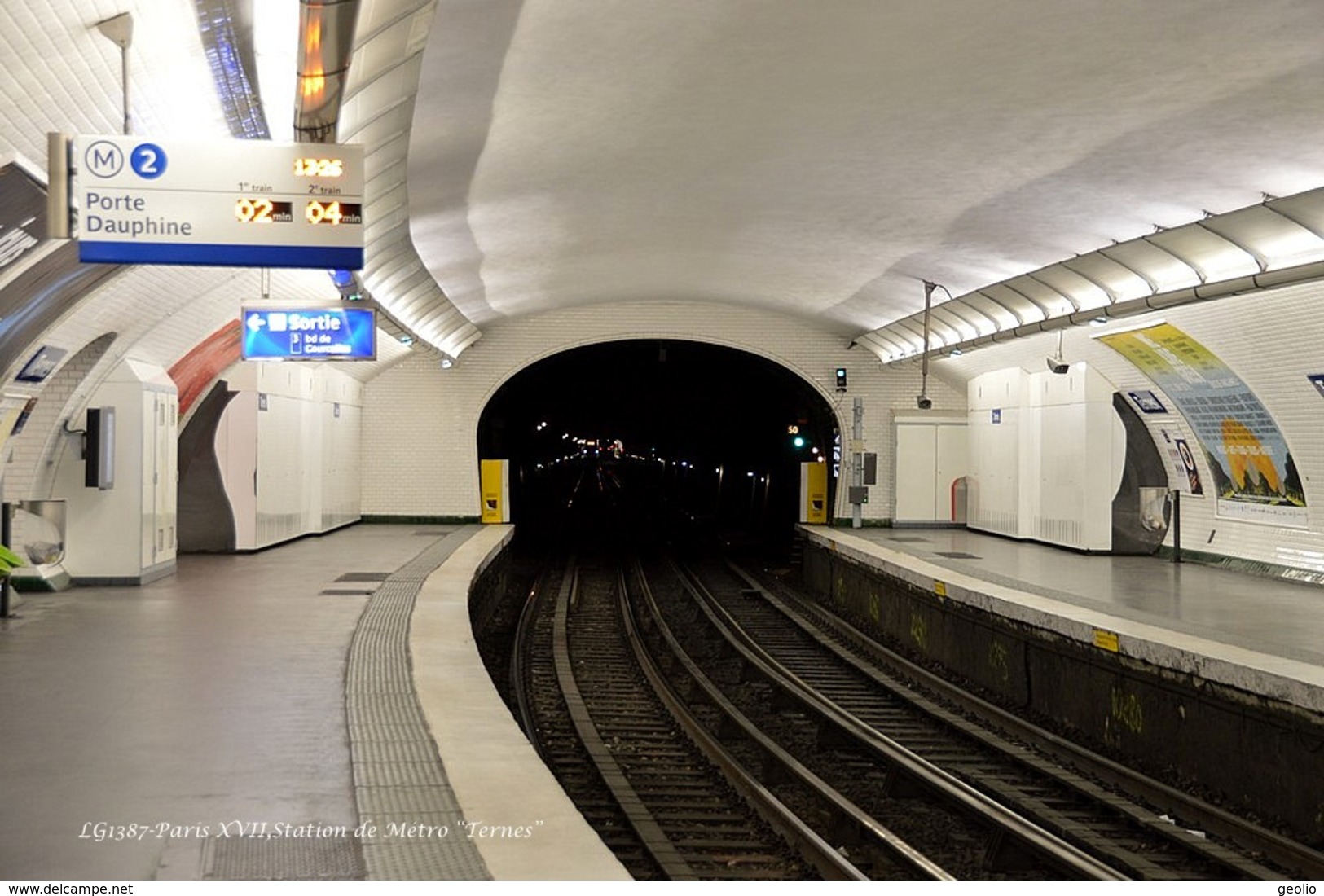 Paris XVII (75)-Station Ternes (Edition à Tirage Limité) - Métro