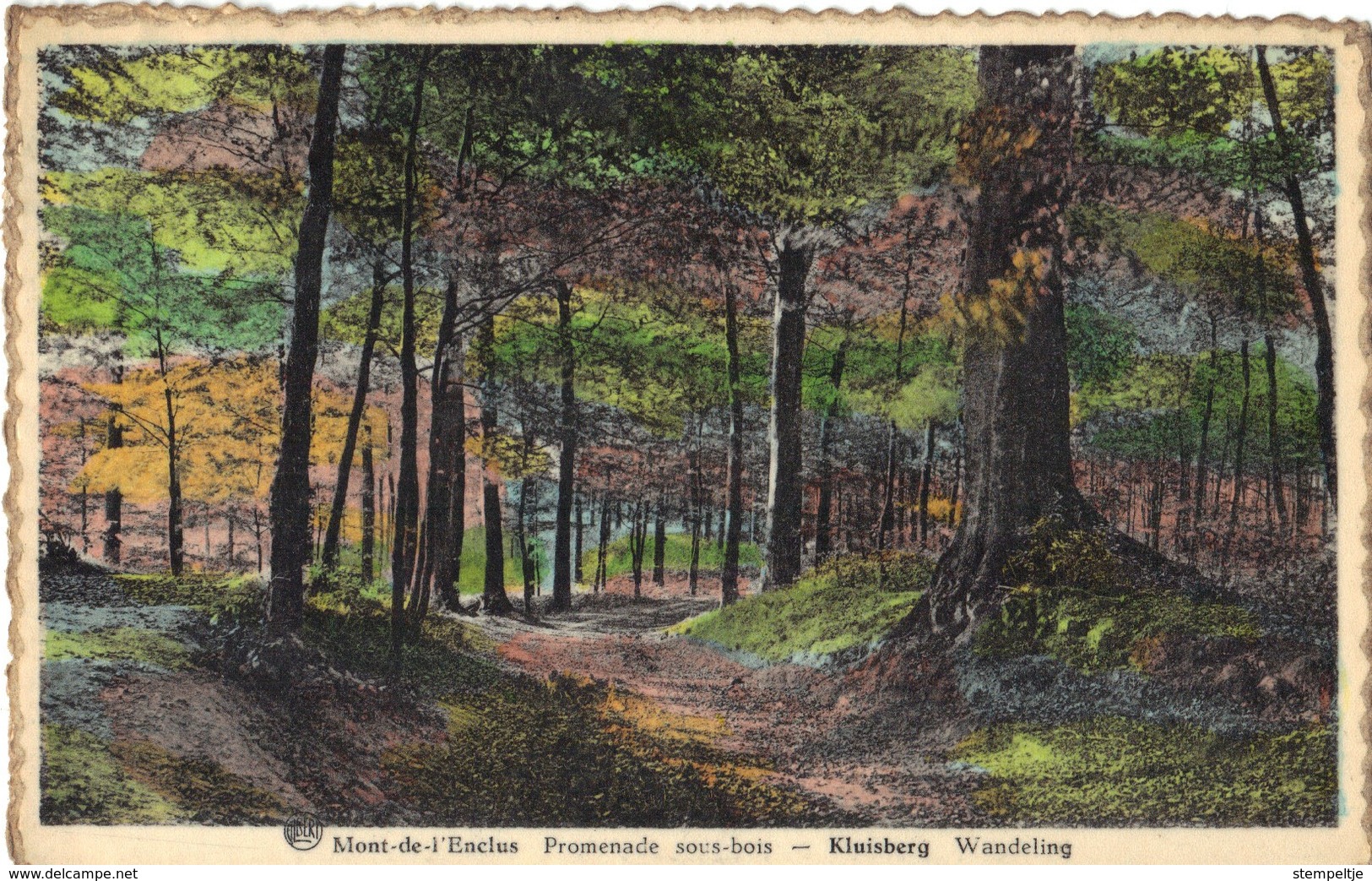 KLUISBERG      Bos En Wandeling        (sterstempel   ORROIR    1956) - Kluisbergen