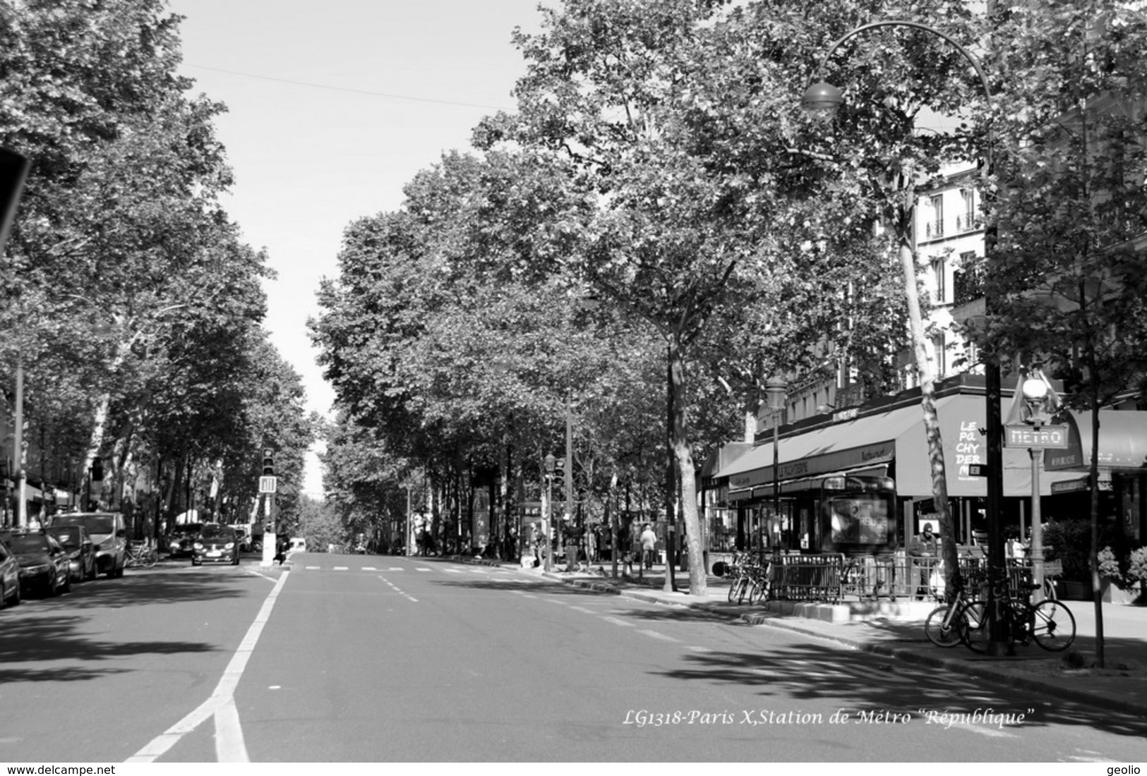 Paris X (75)-Station République (Edition à Tirage Limité) - Métro