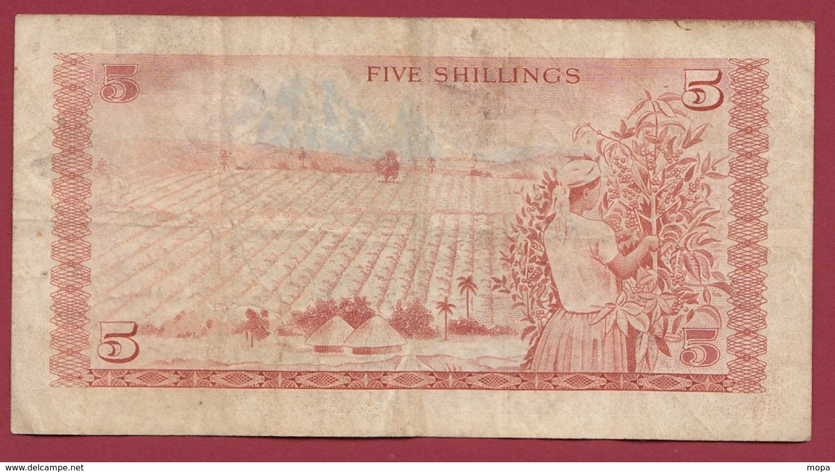 Kenya 5 Shillings Du 01/07/1978 Dans L 'état - Kenya