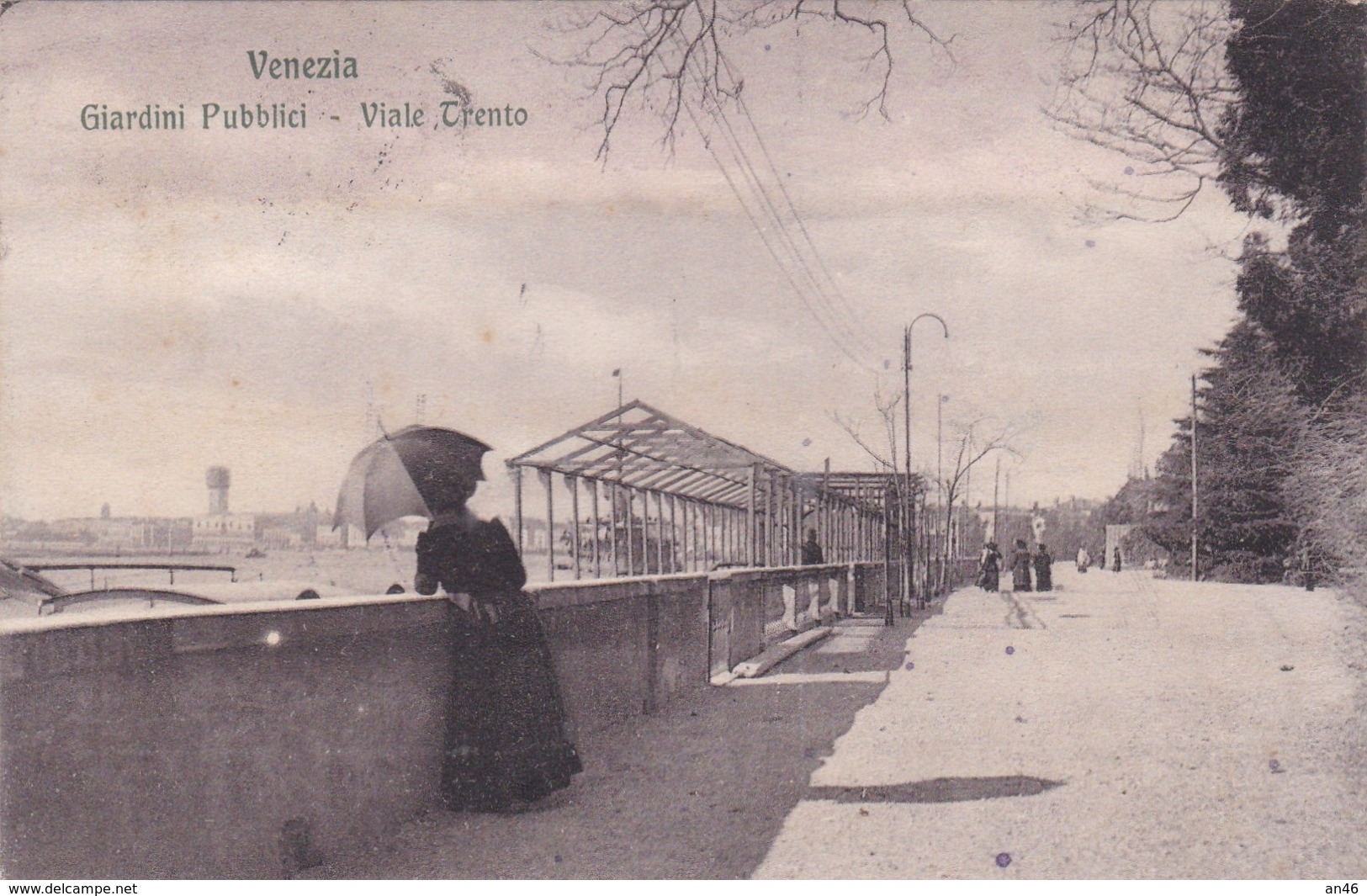 VENEZIA GIARDII PUBBLICI VIALE TRENTO VG AUTENTICA 100% - Venezia (Venice)