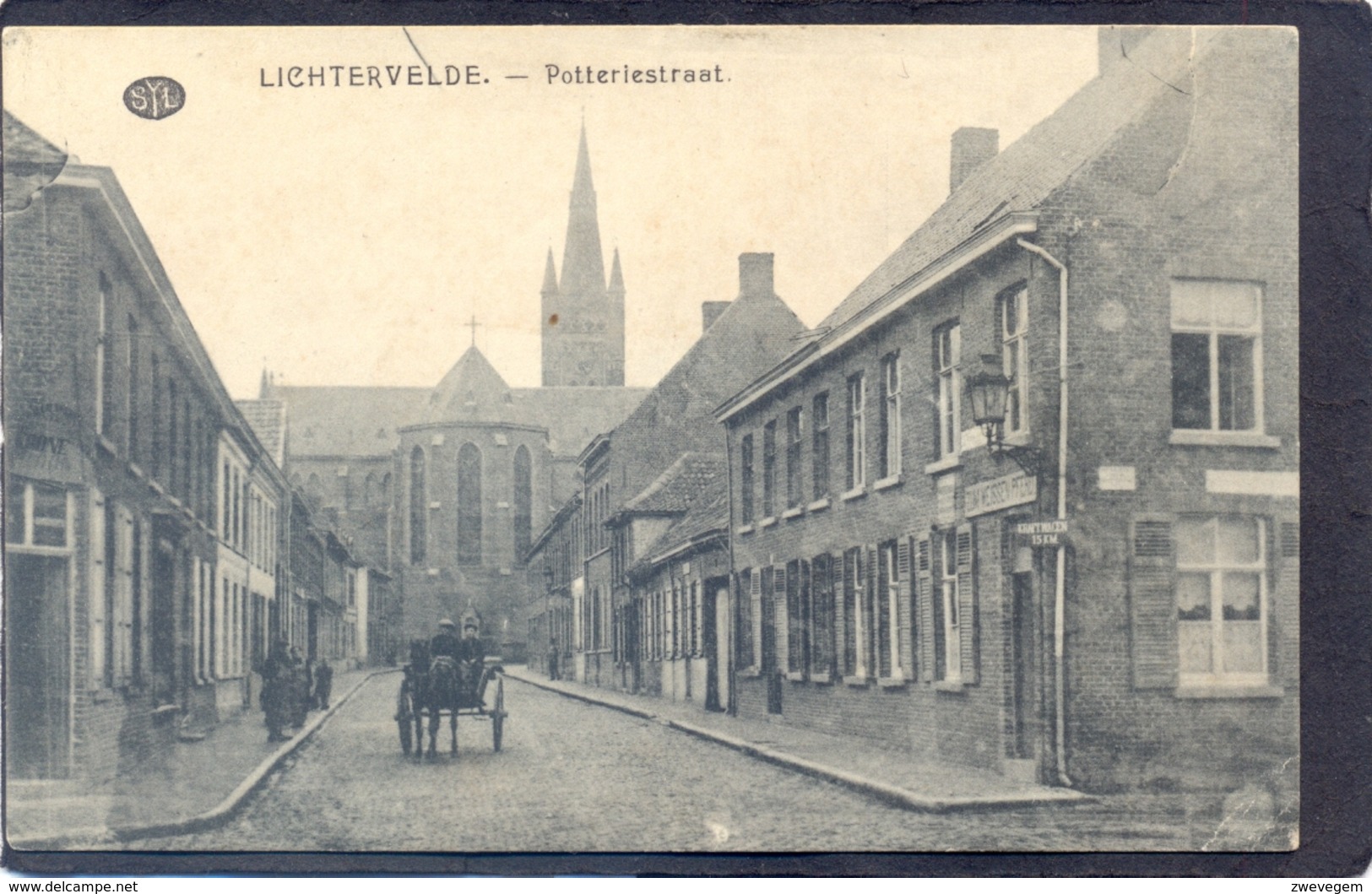 LICHTERVELDE - Potteriestraat (Feldpost) - Lichtervelde