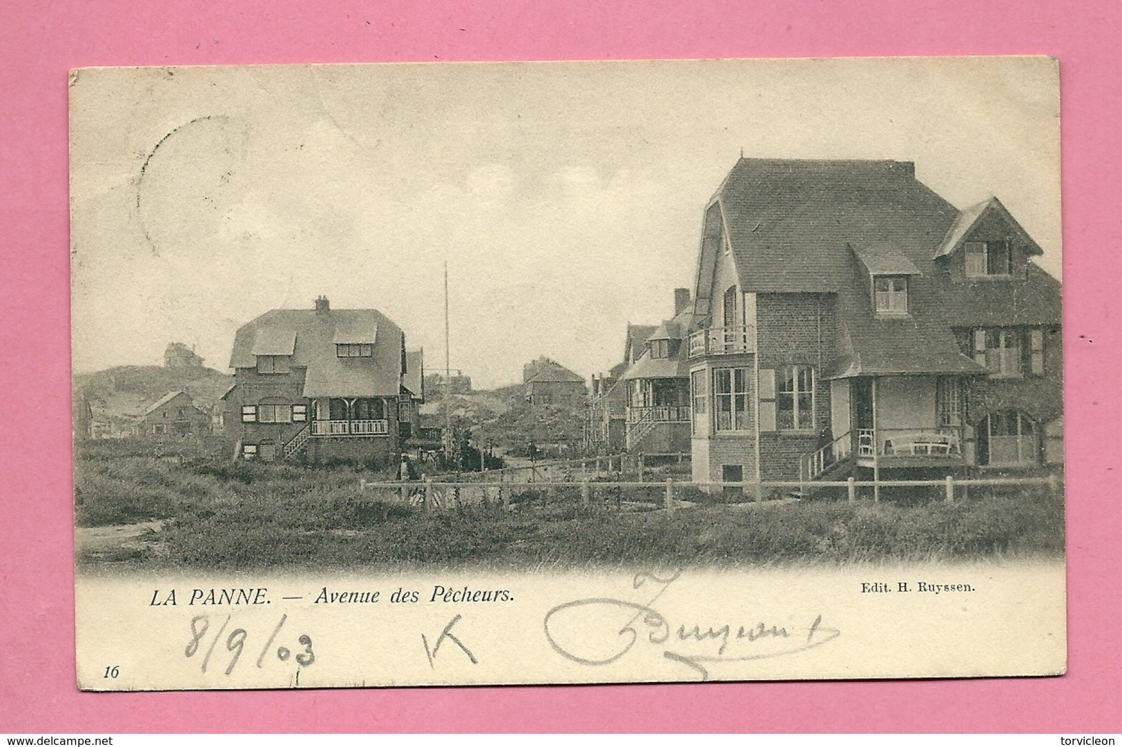 C.P. De Panne =  Avenue Des  Pêcheurs - De Panne