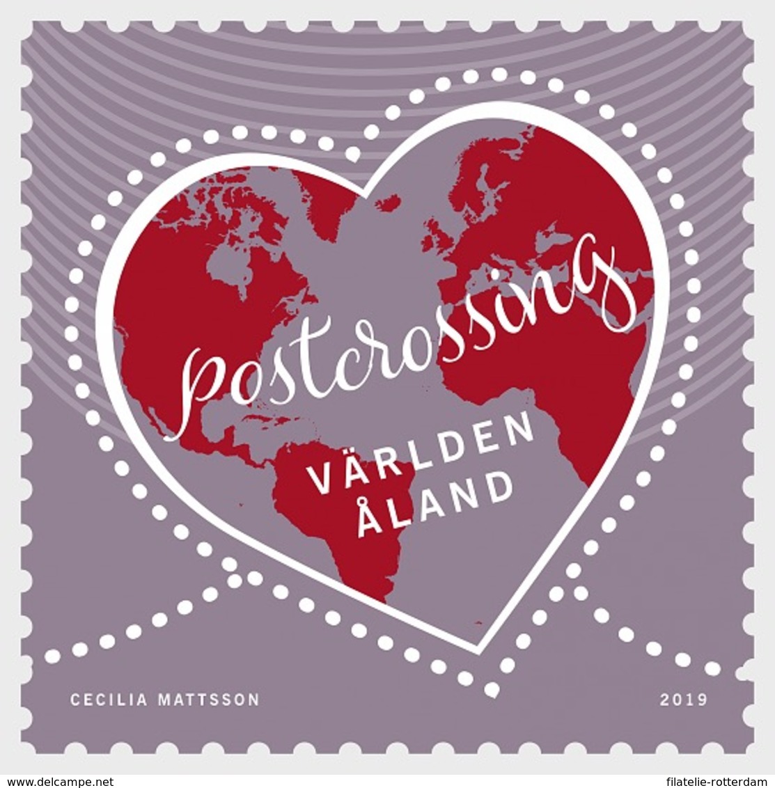 Aland - Postfris / MNH - Postcrossing 2019 - Ålandinseln