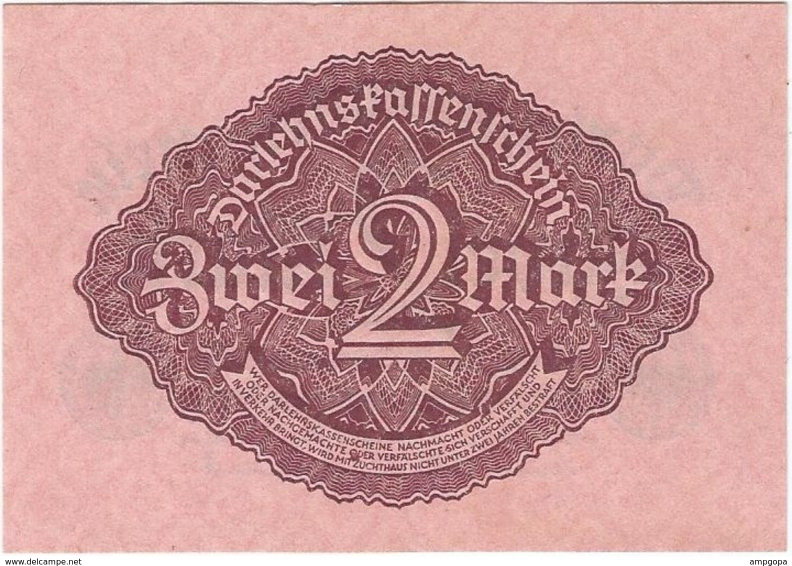 Alemania - Germany 2 Mark 15-9-1922 Pk 62 UNC Ref 3458-1 - 2 Mark