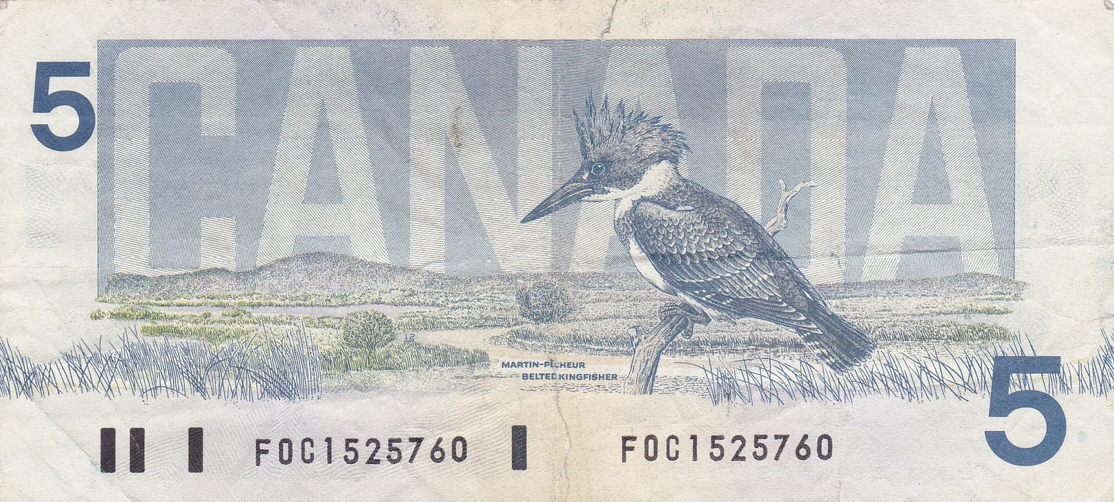 Five Dollars  Canada. - Canada