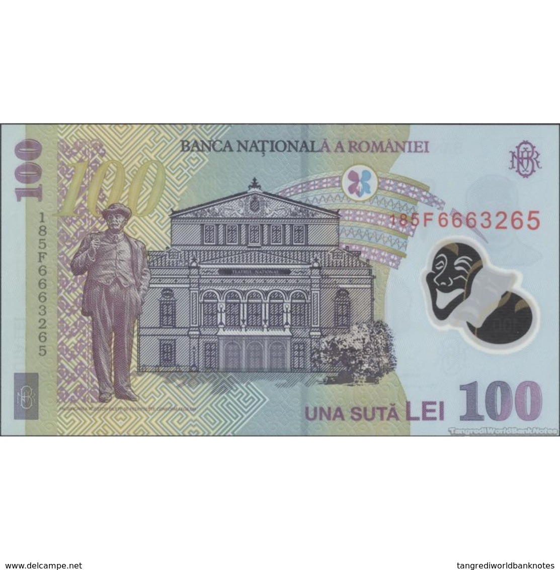 TWN - ROMANIA 121i - 100 Lei 1.1.2018 (2018) Polymer - Prefix 5F UNC - Romania