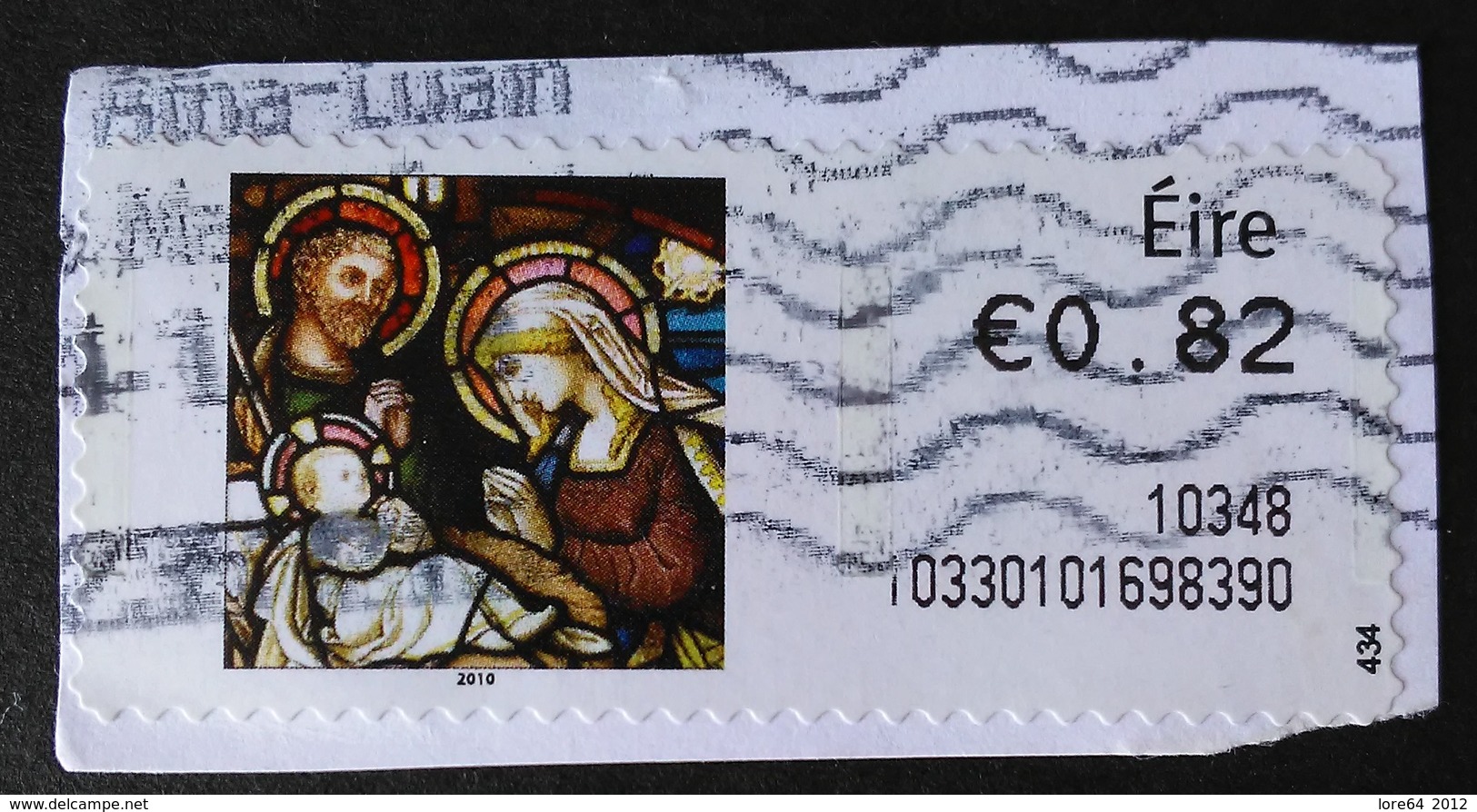 IRLANDA ATM 2010 - Frankeervignetten (Frama)