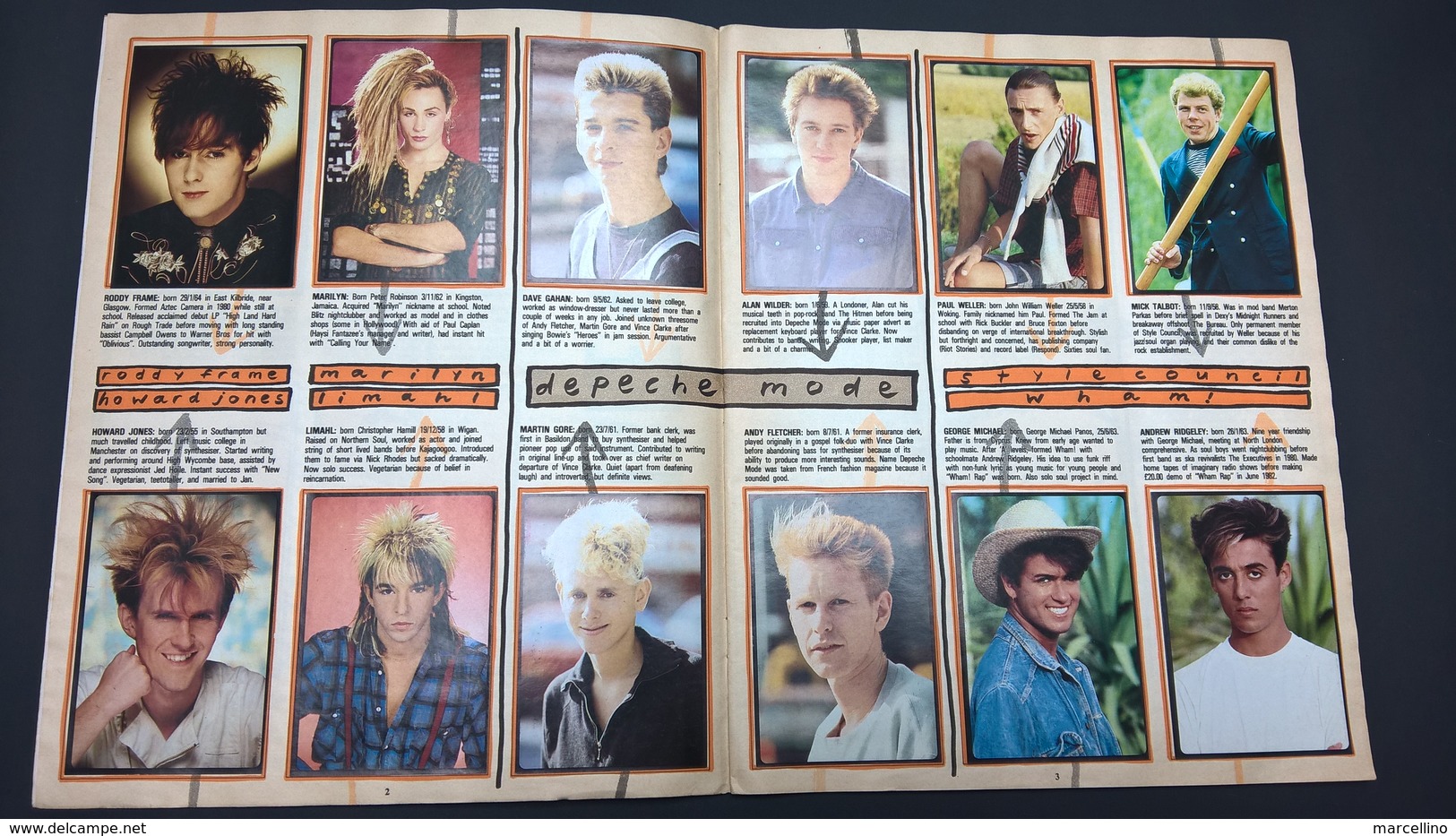 Album Panini The Smash Hits Collection 1984 INCOMPLET. Détails Voir Scans De Toutes Les Pages. - Other & Unclassified