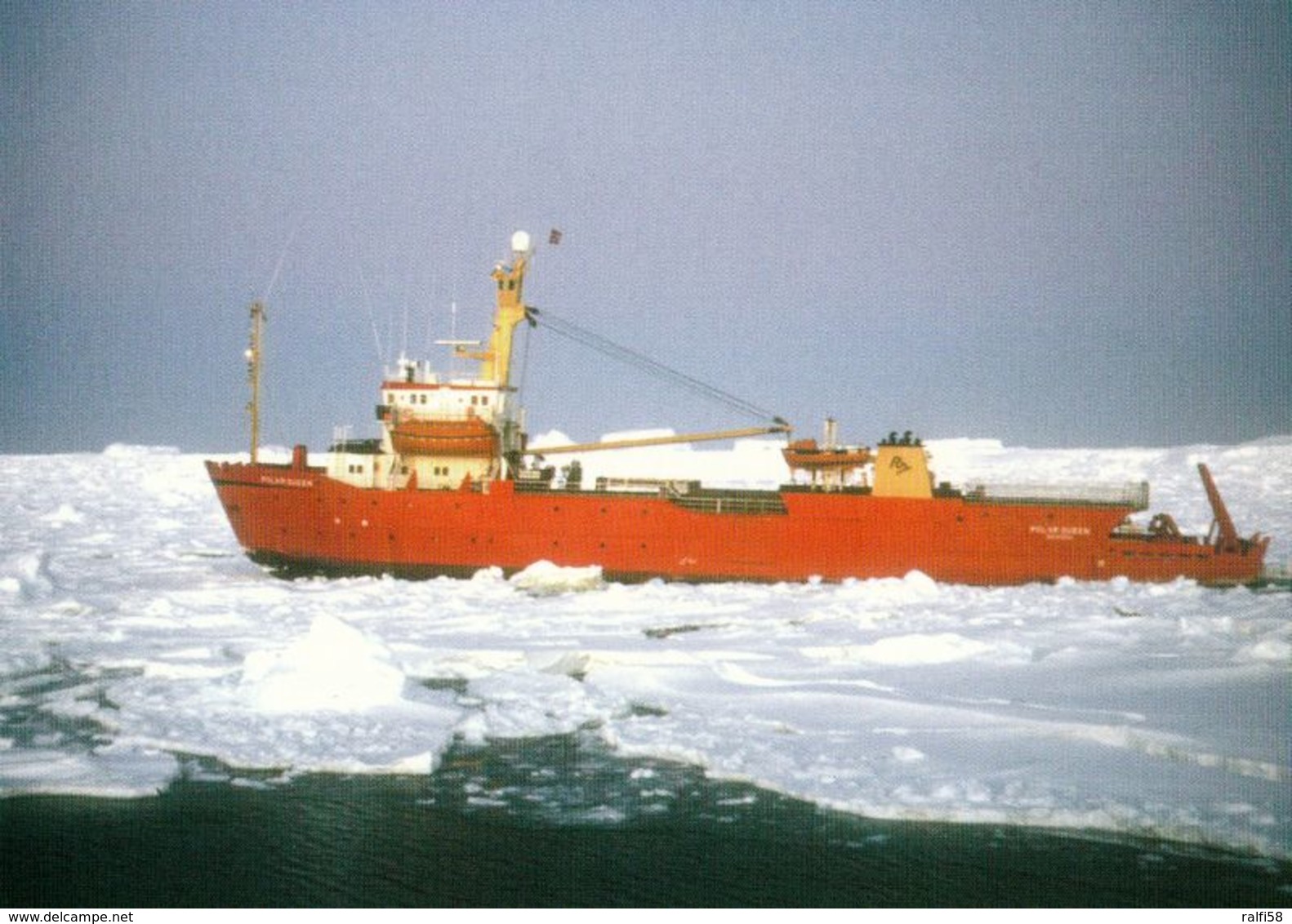 6 AK Antarctica Antarktis * Forschungsstationen, Landschaften Und Norwegian Polar Vessel "Polar Queen" At Atka Bay * - Sonstige & Ohne Zuordnung