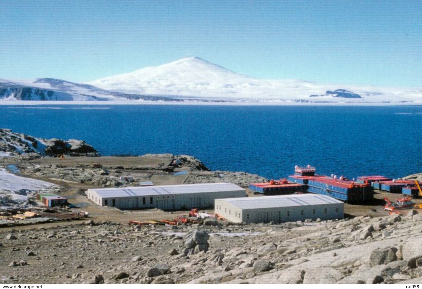 6 AK Antarctica Antarktis * Forschungsstationen, Landschaften Und Norwegian Polar Vessel "Polar Queen" At Atka Bay * - Sonstige & Ohne Zuordnung