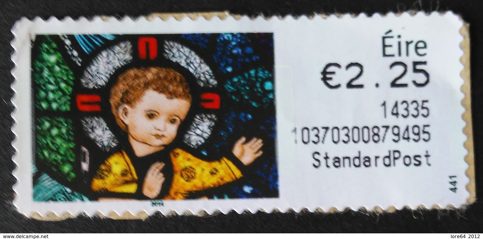 IRLANDA ATM 2014 - Franking Labels