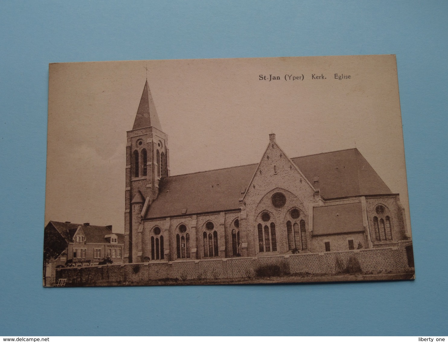 St-JAN ( Yper ) Kerk Eglise ( Uitgave Eigendom Der Kerk / Foto Gyselinck ) Anno 1931 ( Zie Foto's ) ! - Ieper