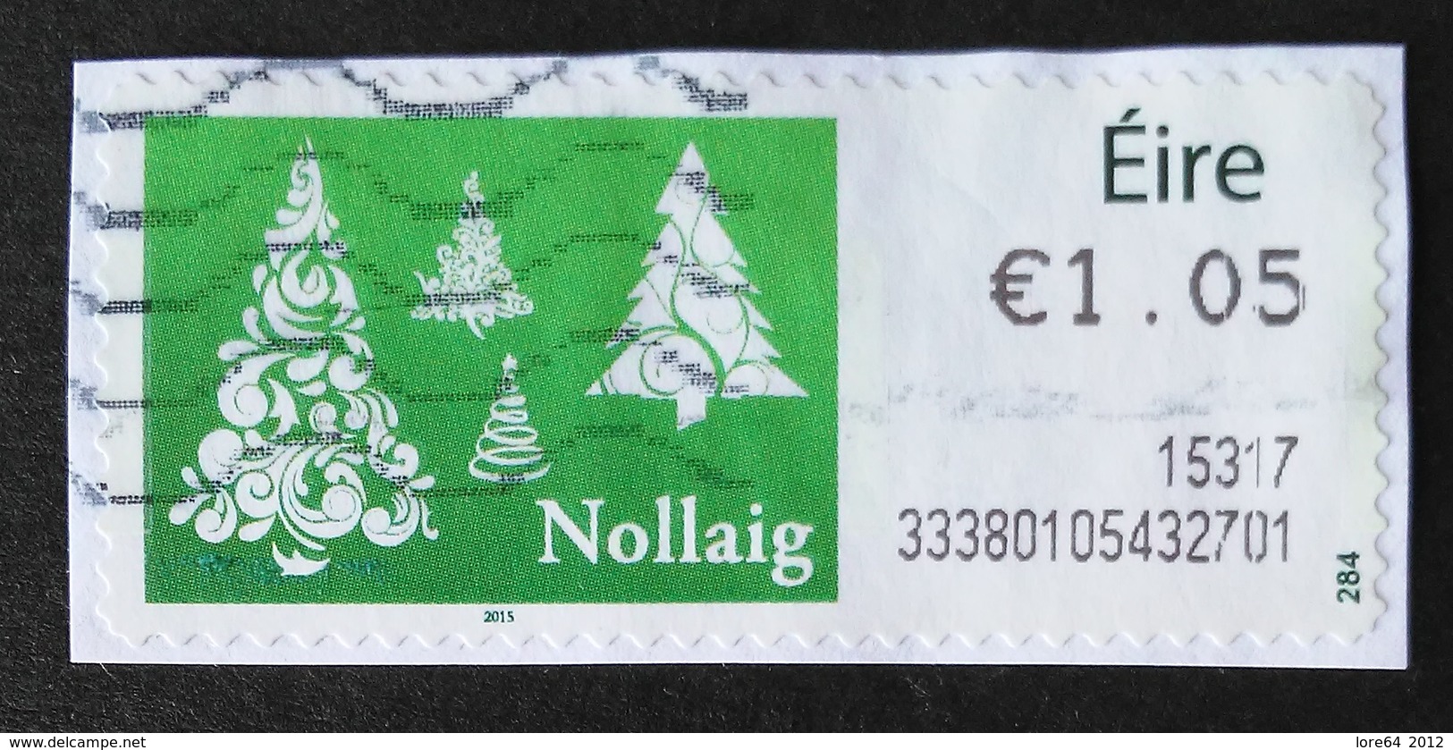 IRLANDA ATM 2015 - Franking Labels