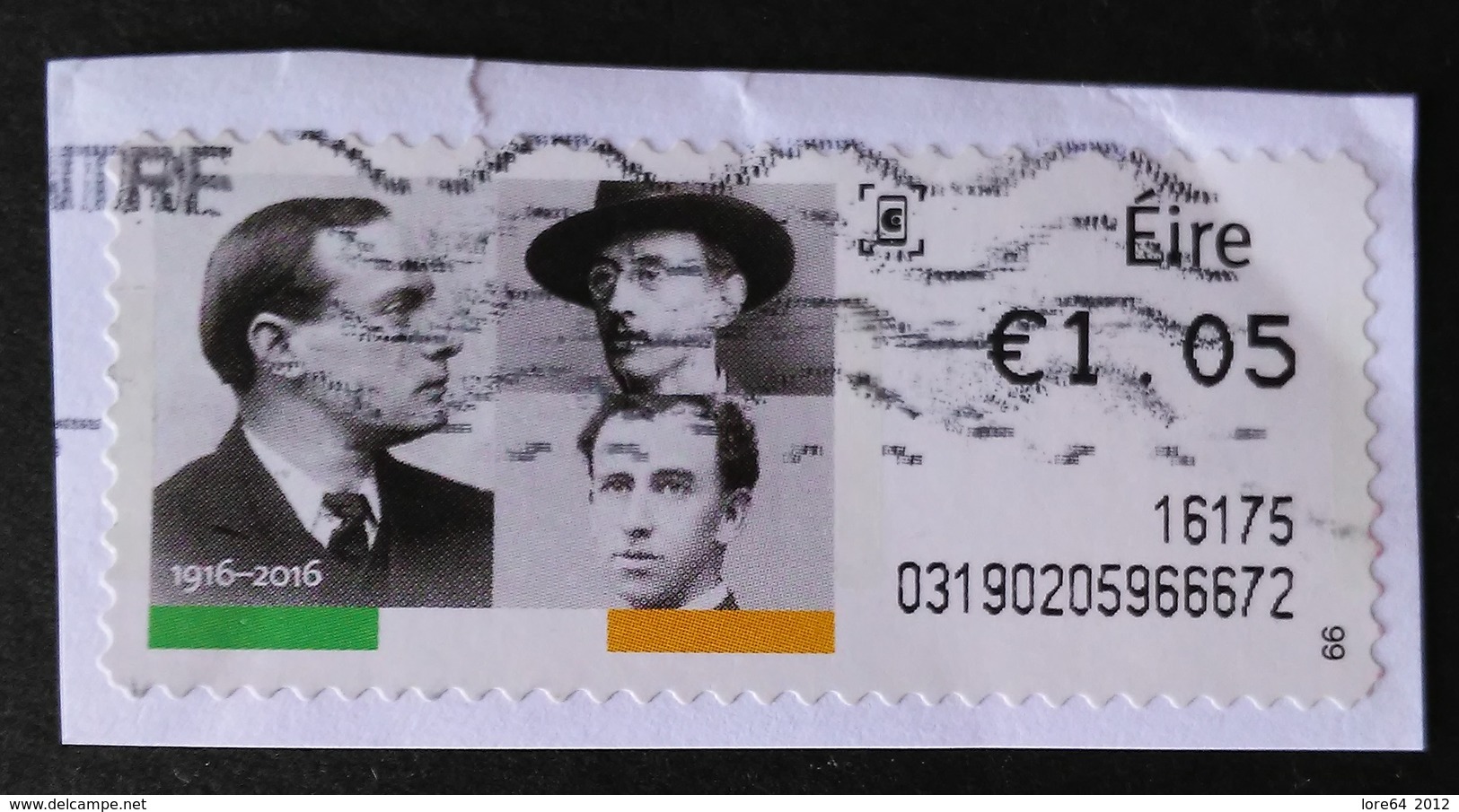 IRLANDA ATM 2016 - Franking Labels