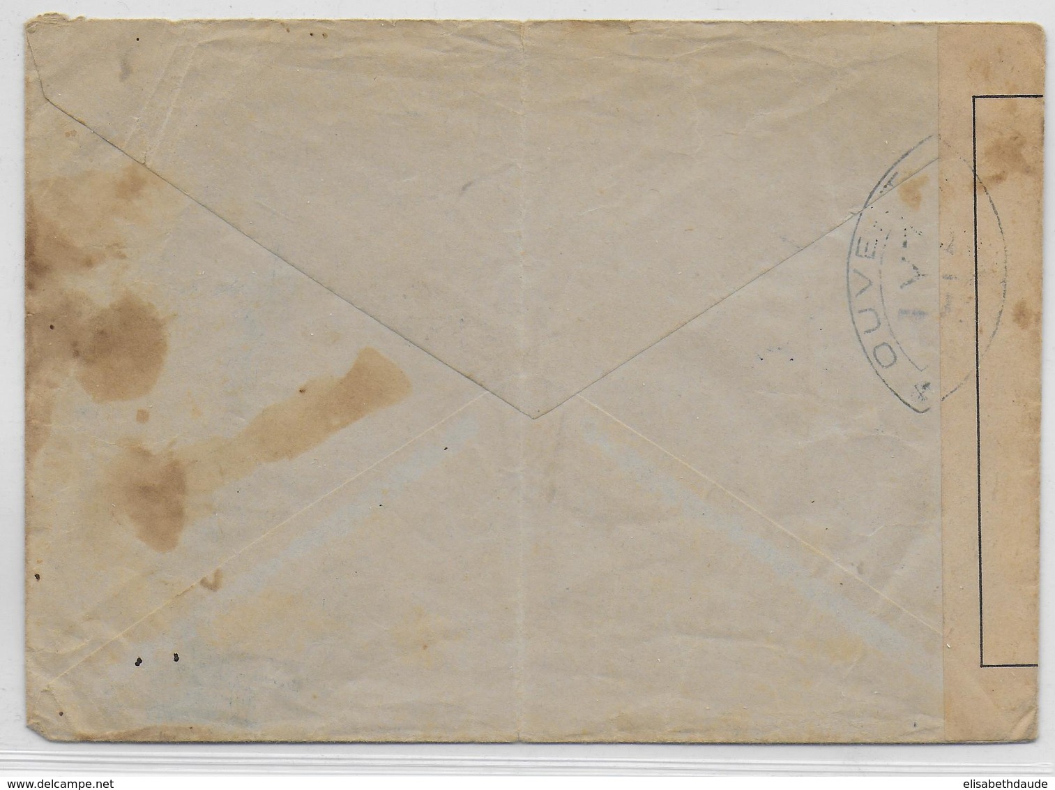 PRISONNIERS DE GUERRE - 1914/18 - CROIX-ROUGE - ENVELOPPE De GENEVE Avec CENSURE - "SERVICE FRANCAIS" - Rode Kruis