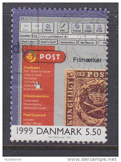 Denmark 2000 Mi. 1266     5.50 Kr Events 20. Century Ereignisse Des 20. Jahrhunderts Homepage Dänische Post - Gebraucht