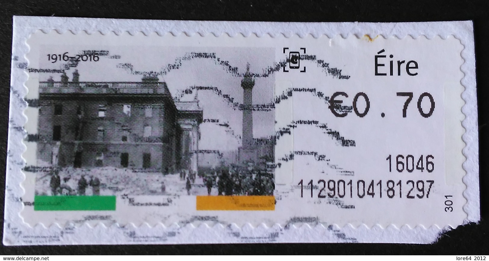 IRLANDA ATM 2016 - Vignettes D'affranchissement (Frama)