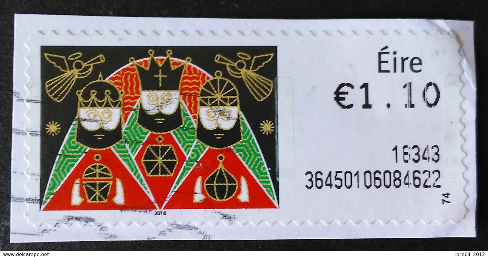 IRLANDA ATM 2016 - Viñetas De Franqueo (Frama)