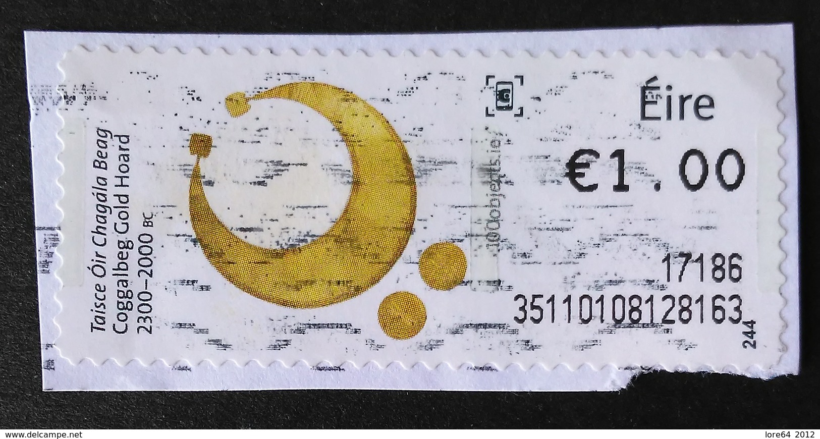 IRLANDA ATM 2017 - Franking Labels