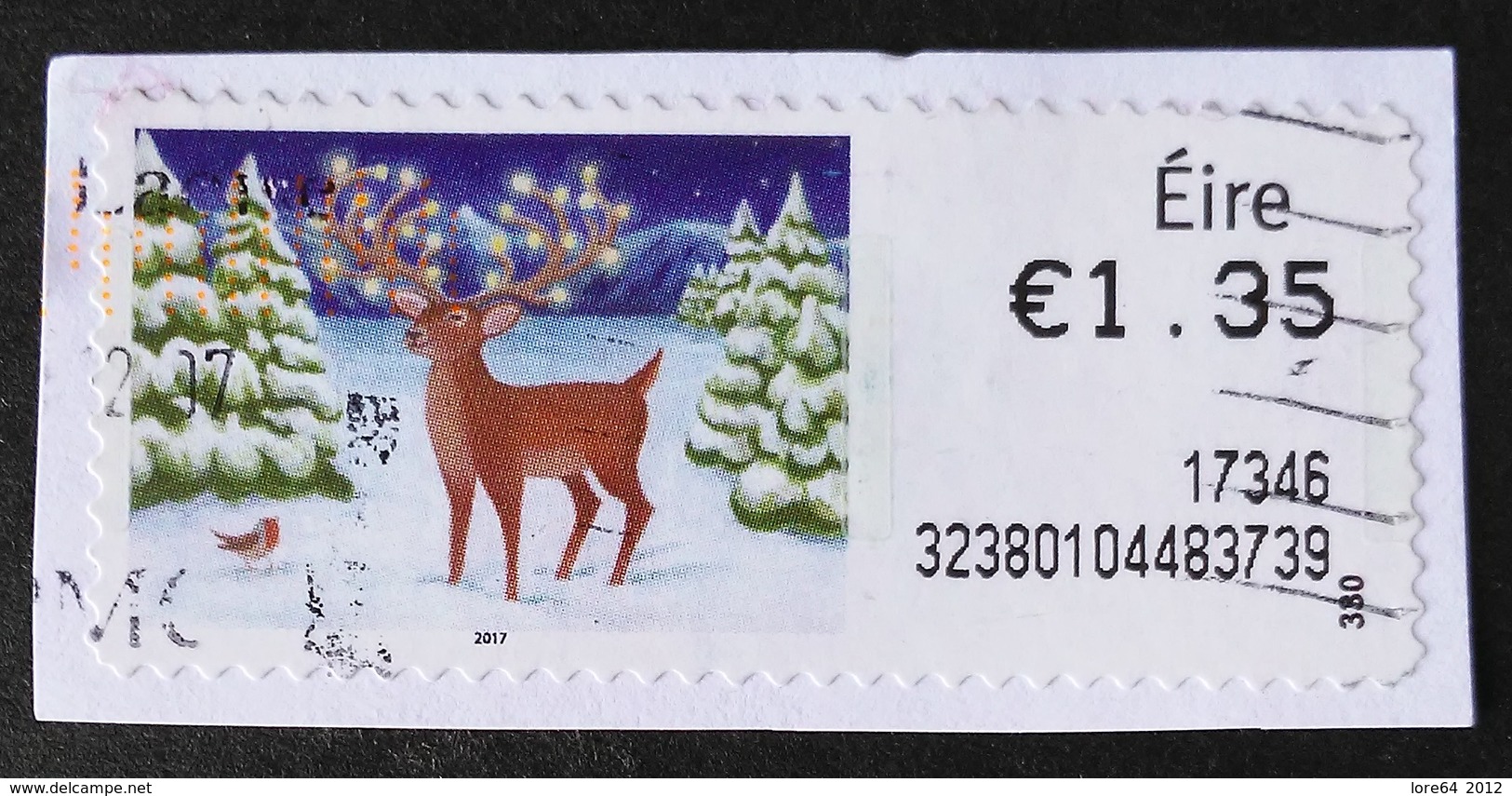 IRLANDA ATM 2017 - Franking Labels