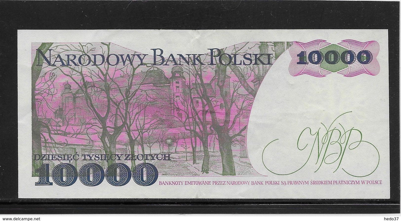 Pologne - 10000 Zlotych - Pick N°151b - SUP - Pologne