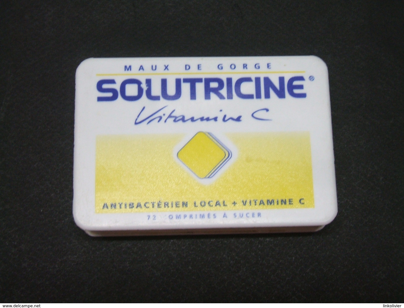 BOITE Vide SOLUTRICINE Vitamine C - Rhône-Poulenc - Matériel Médical & Dentaire