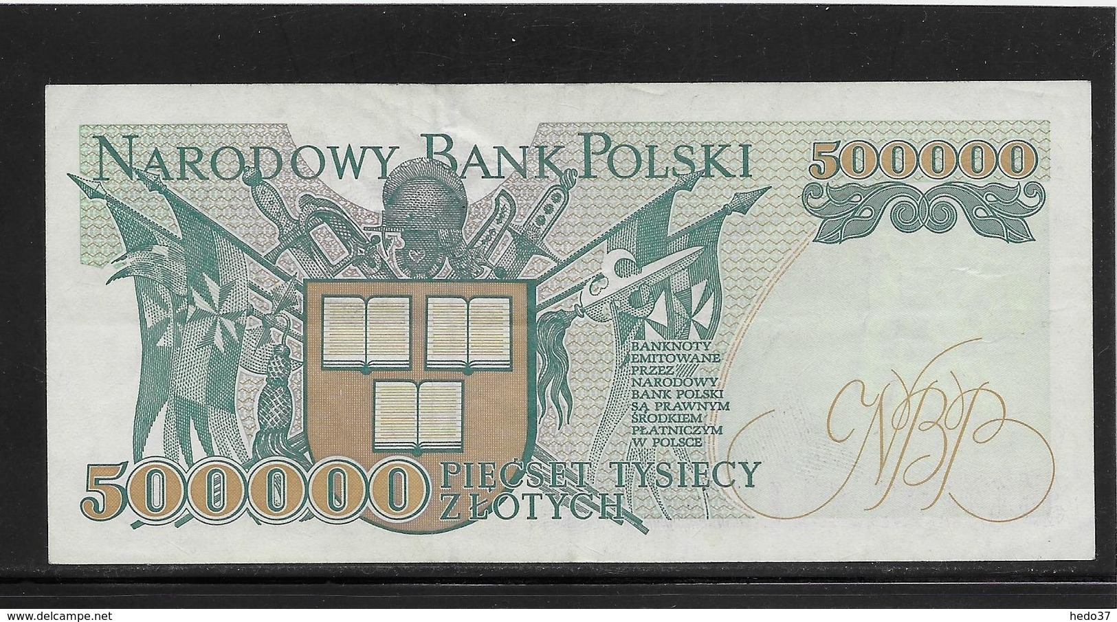 Pologne - 500000 Zlotych - Pick N°161 - SUP - Poland