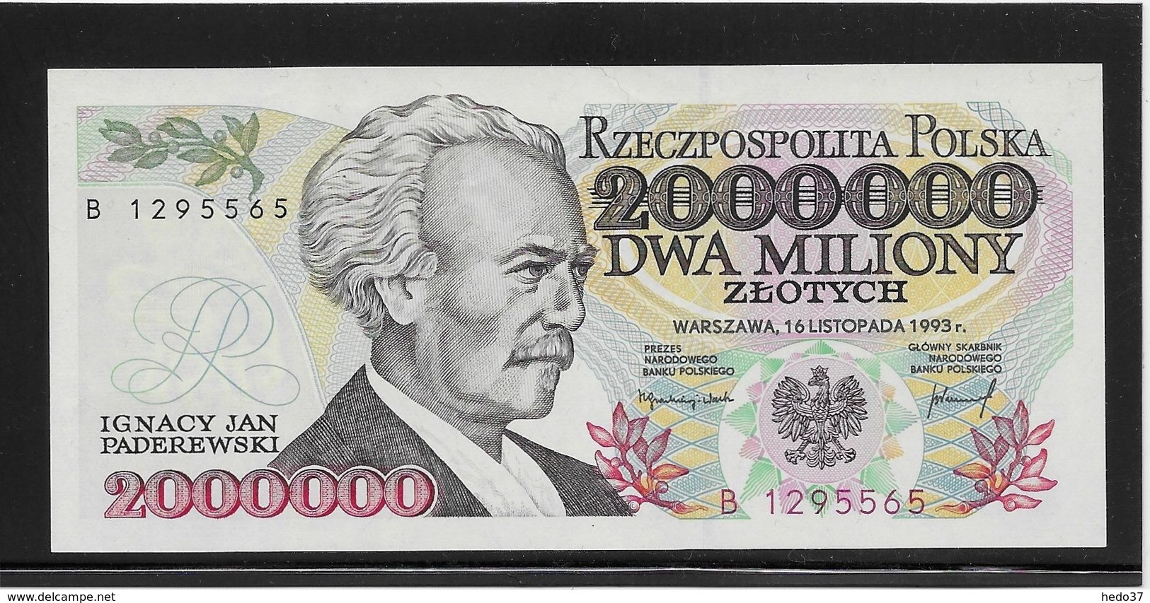 Pologne - 2000000 Zlotych - Pick N°163 - NEUF - Pologne