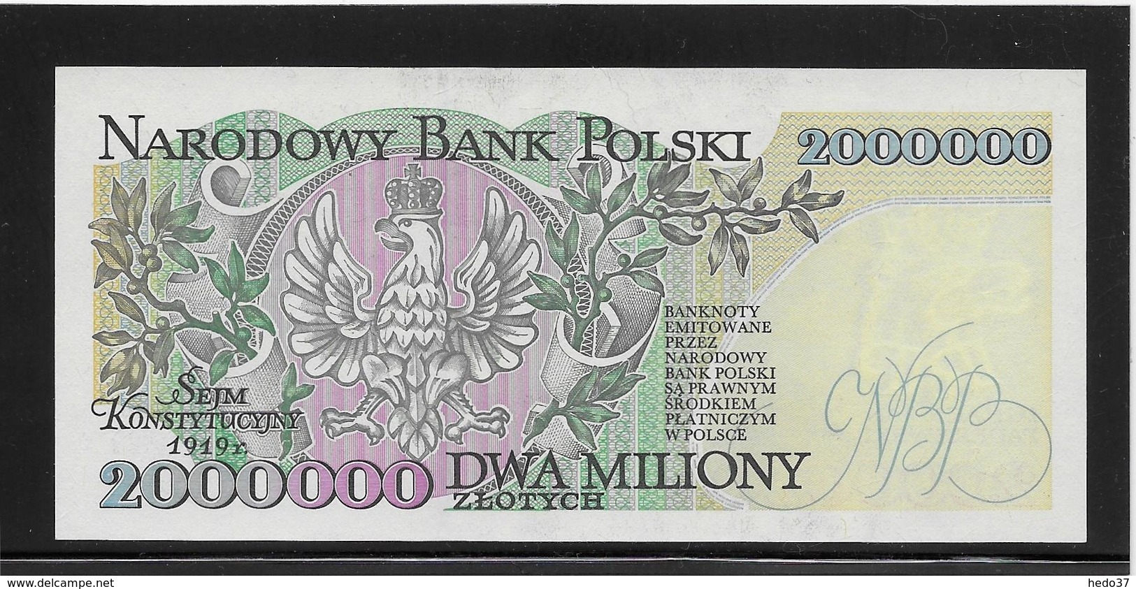 Pologne - 2000000 Zlotych - Pick N°163 - NEUF - Pologne