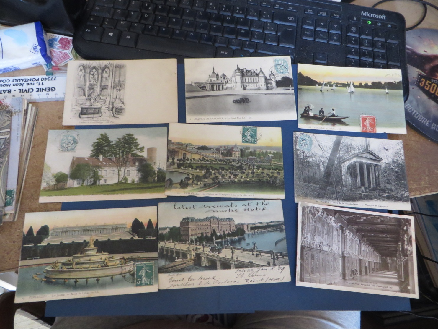 petit lot de cartes postales anciennes ,toutes scannées